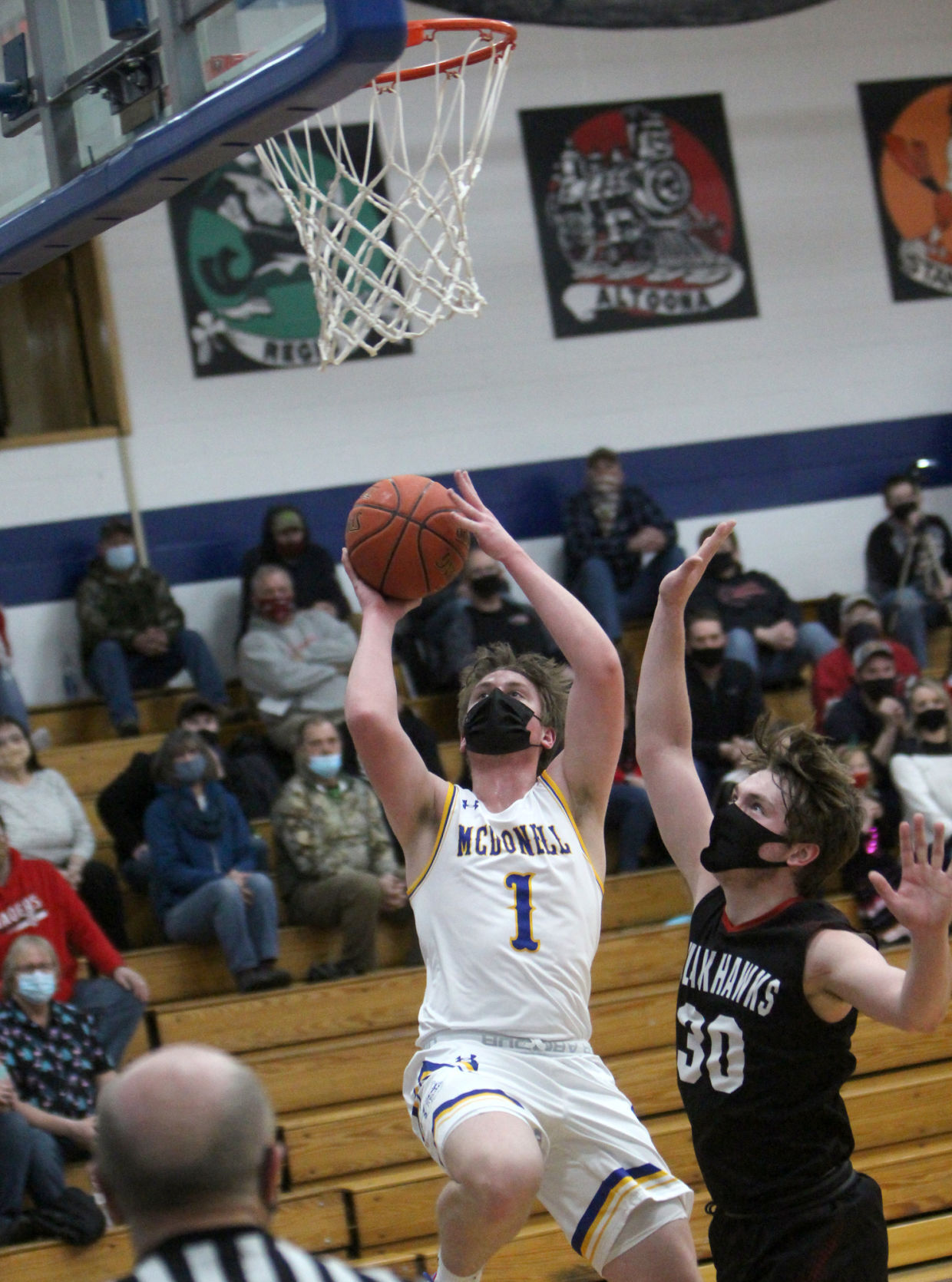Owen-Withee at McDonell boys basketball 2-20-21